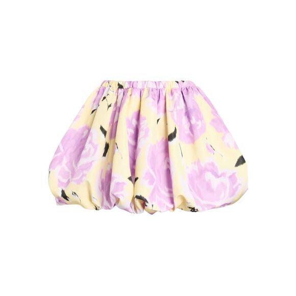 Patou Yellow Skirts - Pleated Skirts Women